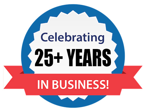 Over 25+ years in business